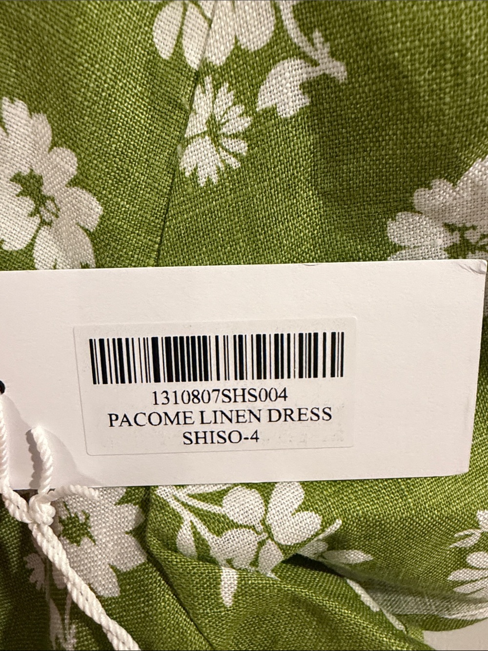 Reformation Pacome Linen Midi Dress in Shiso Green Floral, Size 4 (NWT) - Picture 2 of 5